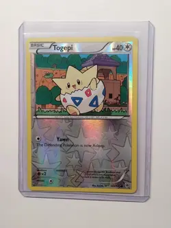 Pokemon TCG - Togepi 102/135 - Reverse Holo (2012) Black & White Plasma Storm LP - Image 1
