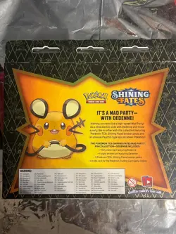 Pokemon TCG: Shining Fates Mad Party Pin Collections Box (Dedenne) - Image 2