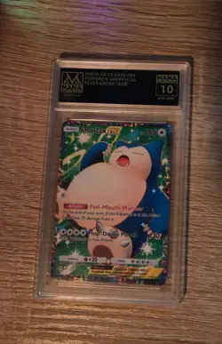 SNORLAX EX MANA GRADE 10 PSA STACKABLE POKEMON POCKET - Image 1