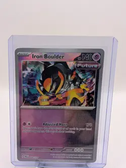 Pokemon TCG - Iron Boulder - Prismatic Evolutions 46/131 - Master Ball Holo - Image 1