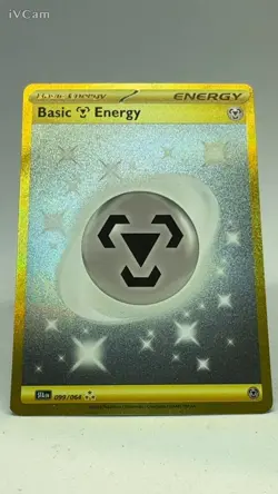 Pokemon TCG Basic Metal Energy 99/64 Shrouded Fable Hyper Rare - Image 1