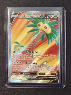 Alolan Exeggutor v 071/078 Pokemon Go Holo Pokemon TCG NM Condition - Image 3