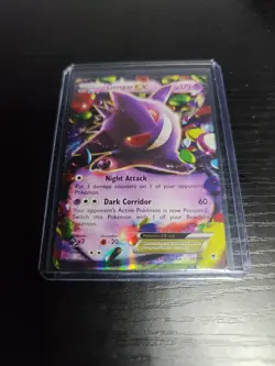 Gengar EX 34/119 (NM) - 2014 XY Phantom Forces - Ultra Rare Holo Pokemon TCG - Image 1