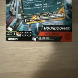 Pokemon ex Battle Deck HOUNDOOM EX Factory Sealed Box Ready To Play Deck!!! - Image 4