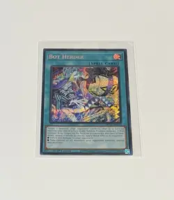 Yu-Gi-Oh! Bot Herder #MP25-EN149 Prismatic Secret Rare 1st Edition (NM) - Image 1