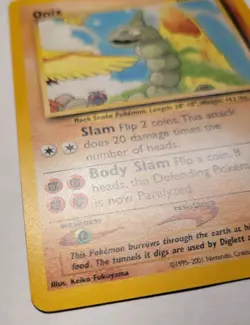 Onix 3/18 Card Southern Islands Non Holo Pokemon TCG Nintendo - Image 2