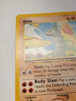 Onix 3/18 Card Southern Islands Non Holo Pokemon TCG Nintendo - Image 5
