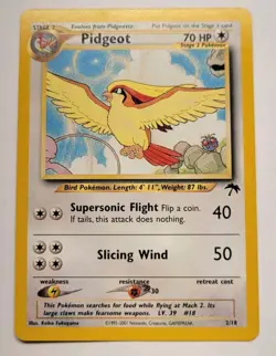 Pidgeot Southern Islands 2/18 Non Holo Card TCG Nintendo Pokemon - Image 1