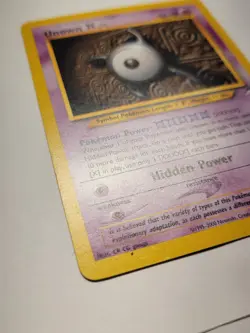 Unown [X] 30/105 Neo Destiny Card TCG Nintendo Pokemon - Image 2