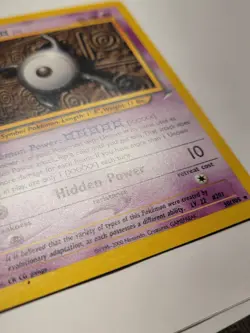 Unown [X] 30/105 Neo Destiny Card TCG Nintendo Pokemon - Image 3