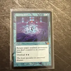 MTG - Cyclonic Rift - (Retro Frame) - Ravnica Remastered - Non Foil Near Mint - Image 1