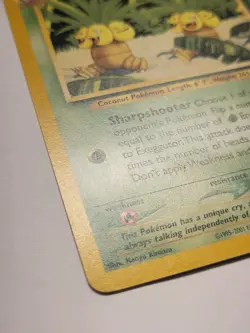 Exeggutor 13/18 Card Southern Islands Regular Pokemon TCG Nintendo - Image 2