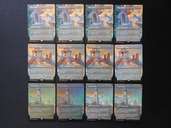 12 Card Urza's Land Set Borderless NM/LP [Double Masters] Tron Free Tracking! - Image 1