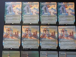 12 Card Urza's Land Set Borderless NM/LP [Double Masters] Tron Free Tracking! - Image 3