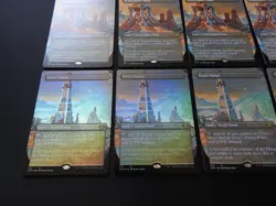 12 Card Urza's Land Set Borderless NM/LP [Double Masters] Tron Free Tracking! - Image 5