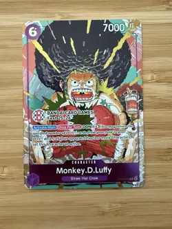 Monkey.D.Luffy (BANDAI Card Games Fest 25-26) OP07-073 One Piece Promotion Cards - Image 1