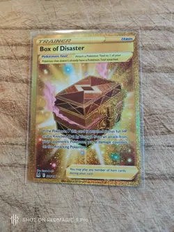 Pokemon Card/Carta BOX OF DISASTER 214/196 ORIGINE PERDUTA - GOLD - ENG - NM - Image 1
