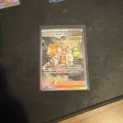 Pokemon TCG Professor Sada's Vitality Holo Card 256/182 Paradox Rift - Image 1