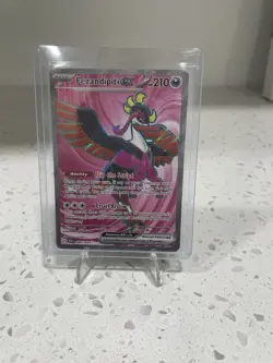 Pokemon TCG Fezandipiti EX 084/064 Shrouded Fable Ultra Rare Holo Card - Image 1