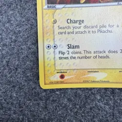 Pikachu 57/108 EX Power Keepers Stamped Holo Pokemon Card - Image 5