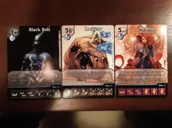 Dice Masters - Uncanny Inhumans OP set - Lockjaw, Medusa, Black Bolt - Image 1