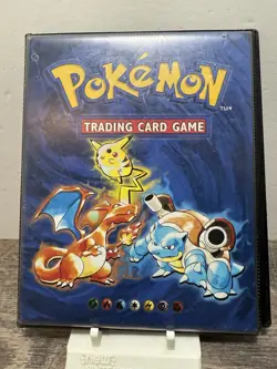 Vintage Pokemon Card Binder - Base Set Binder Used - Image 1