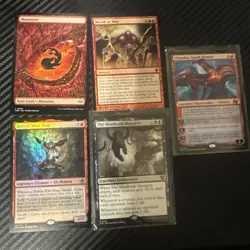 Magic the Gathering 9 Cards uncommon & Rares MTG - Image 1