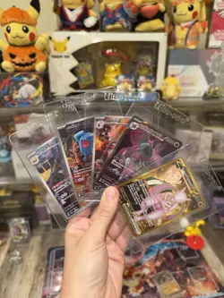 Team Rockets Mewtwo EX 240/182 Destined Rivals English Plus Bonus Cards! - Image 1