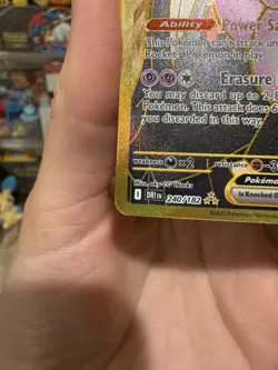 Team Rockets Mewtwo EX 240/182 Destined Rivals English Plus Bonus Cards! - Image 5