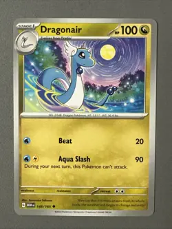 Pokemon TCG * Scarlet & Violet 151 Card * 148/165 Dragonair Uncommon * FRESH PK - Image 1