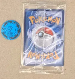 Pokemon TCG Koffing Promo Holo Sealed Card + Coin Chinese Exclusive Mint - Image 2