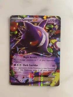 Pokemon Gengar EX TCG Card Phantom Forces Ultra Rare Holo, 34/119 - Image 1