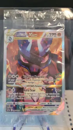 Lucario VSTAR SWSH291 SWSH: Sword & Shield Promo Card SEALED - Image 1