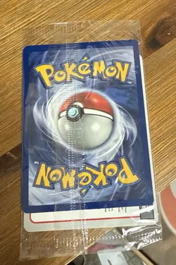 Pokemon WB First Movie Mewtwo Card Black Star Promo 1999 Sealed - Image 4