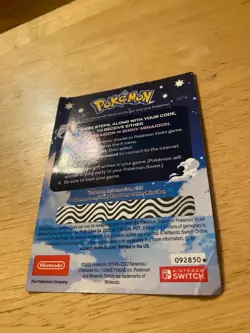 Shiny Koraidon Or Shiny Miraido GameStop Code Card - Image 3