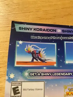 Shiny Koraidon Or Shiny Miraido GameStop Code Card - Image 5