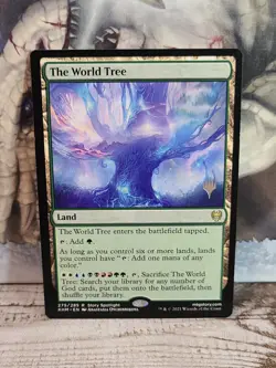 Magic: The Gathering The World Tree Kaldheim Promo Pack 275 Rare LP - Image 1