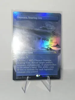 Otawara, Soaring City (Borderless) Kamigawa: Neon Dynasty Foil - Image 2