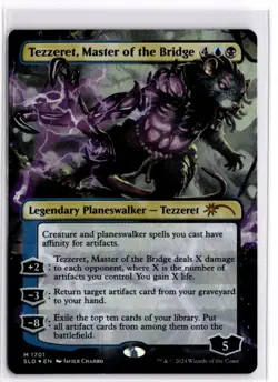 Foil | Tezzeret, Master of the Bridge | SLD | 1701 LP x1 MTG Magic the Gathering - Image 1