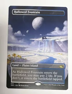Hallowed Fountain - Borderless - Unfinity - Near Mint - Image 1