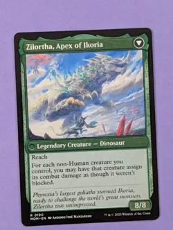 MTG: March of the Machine: Invasion of Ikoria - Zilortha, Apex of Ikoria 0190 NM - Image 2