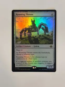 Magic: The Gathering Roaming Throne Rare Magic the Gathering MTG FOIL - Image 1