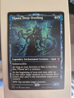 Thassa, Deep-Dwelling (Showcase) ⭐non-foil⭐ MTG NM Theros Beyond Death - Image 1