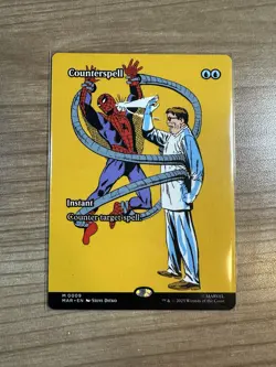 Counterspell 2025 Magic the Gathering Spiderman Mythic 0009 Non Foil - Image 1