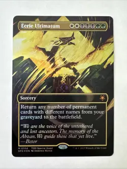 Eerie Ultimatum (Borderless) Special Guests Foil - Image 1