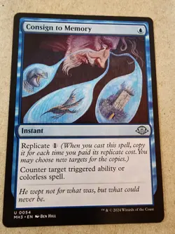 Consign to Memory - #54 Regular Modern Horizons 3 - Mtg - Image 1