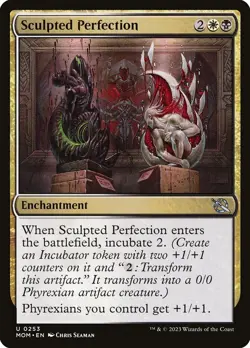 Sculpted Perfection Foil (253) March of the Machine MOM MTG Magic - Image 1