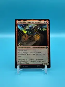 Hobgoblin, Mantled Marauder - Marvel’s Spider-Man (SPM) - MTG - FOIL - Image 1