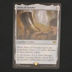 Horn of Gondor MTG Lord of the Rings Rare 240 NM - Image 1