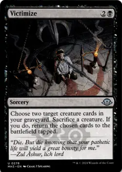 MTG Victimize Normal NM Modern Horizons 3 Magic 278 - Image 1